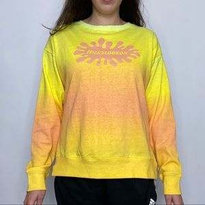 NWOT Nickelodeon Ombré Sweatshirt